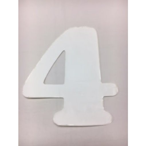 (Closeout) Sail # 4 White