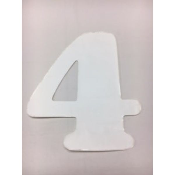 (Closeout) Sail # 4 White