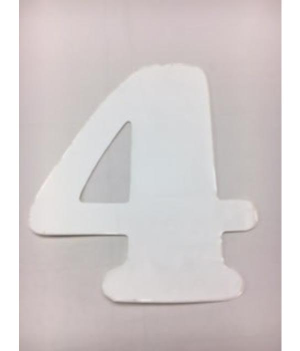 (Closeout) Sail # 4 White