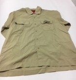 (Closeout) Long Sleeve Shirt Khaki X-Large
