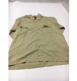 (Closeout) Long Sleeve Shirt Khaki X-Large