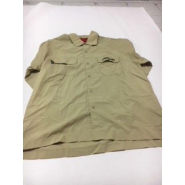 (Closeout) Long Sleeve Shirt Khaki X-Large