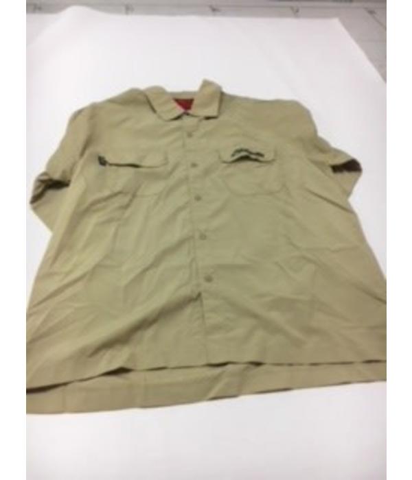 (Closeout) Long Sleeve Shirt Khaki X-Large