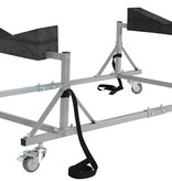 Malone Horizontal 1 Kayak Display With Casters