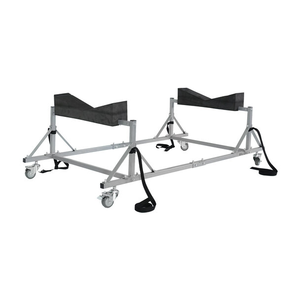 Horizontal 1 Kayak Display With Casters