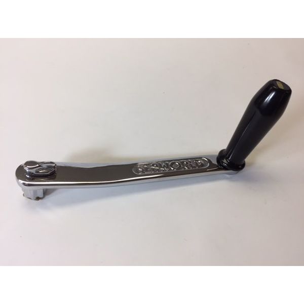 Winch Handle 8" Chrome With Lock