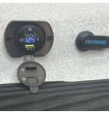YakPower Dual USB-C And USB QC3.0 Fast Charging Port With Voltmeter