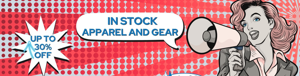 Up to 30% off Apparel and Gear