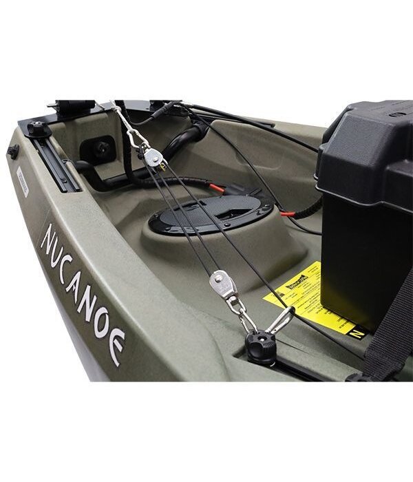 NuCanoe QuickConnect Foot Steering Mounting And Control Kit