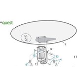 RS Sailing Quest Masthead Bob Float Including Brackets RS Sailing Quest Masthead Bob Float Including Brackets