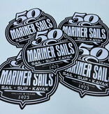Mariner Sails "Mariner Sails" 50th Anniversary Badge Decal