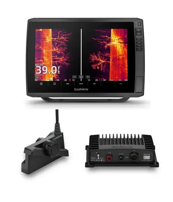 Garmin ECHOMAP 126sv Ultra 2 And LiveScope Plus Bundle