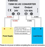 Valefod 24V To 12V Step Down Transformer DC To DC