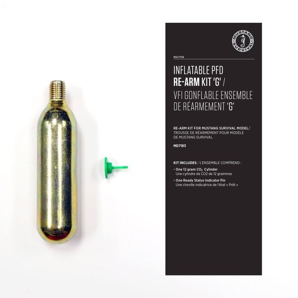 Re-arm Kits for inflatable PFDs