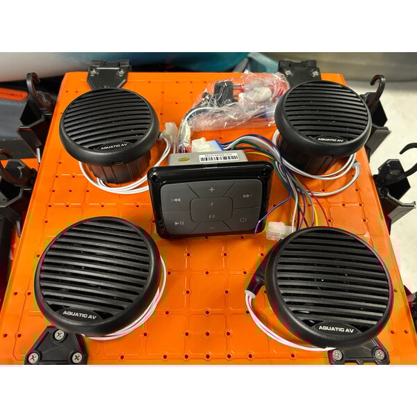 Kayak Bluetooth System With 4-3" Waterproof Speakers
