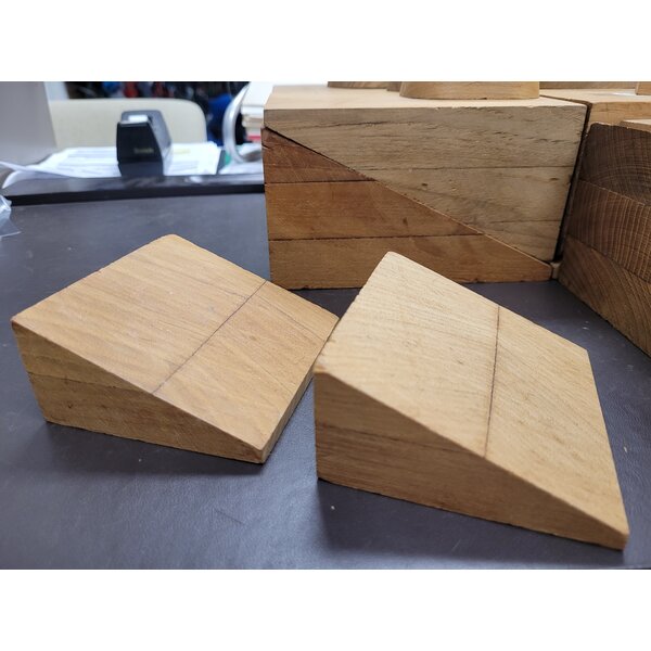 Teak Wedge Small