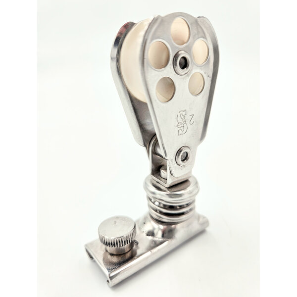 Spring-Loaded Block Fits 1" Track Aluminum Cheeks