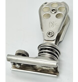 Ronstan Spring-Loaded Block Fits 1" Track Aluminum Cheeks