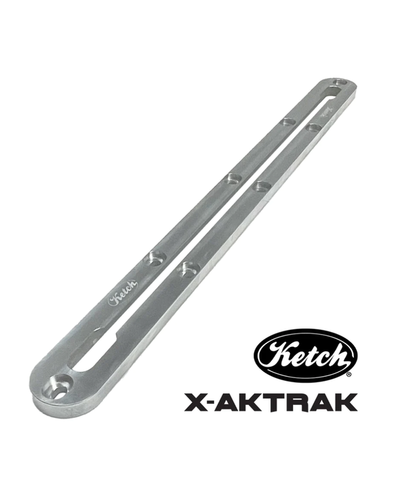 Ketch Boards 18" X-Aktrak Raw Aluminum (Single)