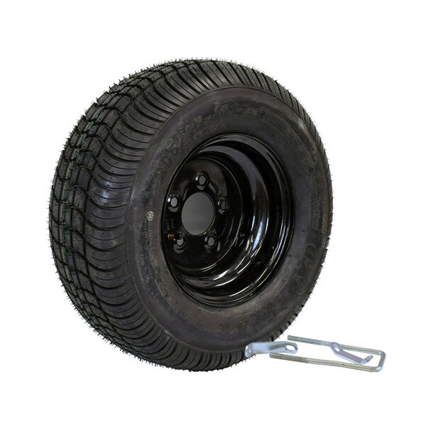 Spare Tire For MicroSport Off-Road Trailer Includes Lockable Attachment (Fits MPG440BLK And MPG444LB-BLK)