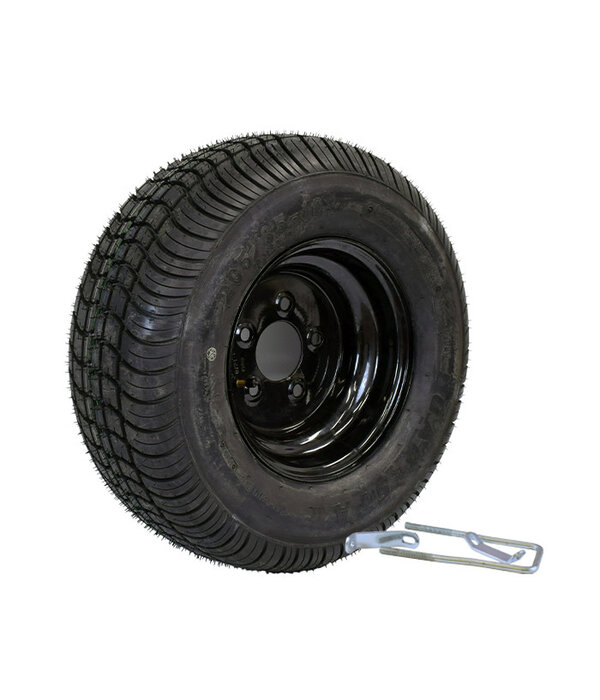 Malone Spare Tire For MicroSport Off-Road Trailer Includes Lockable Attachment (Fits MPG440BLK And MPG444LB-BLK)