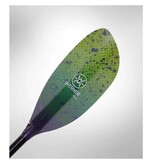 Werner Paddles (Closeout) Paddle Shuna Fiberglass 2-Piece Straight Standard Shaft Lime Drift