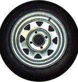 Trailex (Closeout) 4.80x12" Spare Tire 4 Hole Galvanized