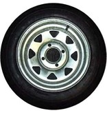 Trailex (Closeout) 4.80x12" Spare Tire 4 Hole Galvanized