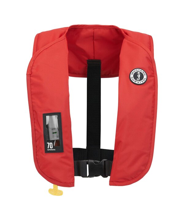 Mustang Survival M.I.T. 70 Manual Inflatable PFD Red
