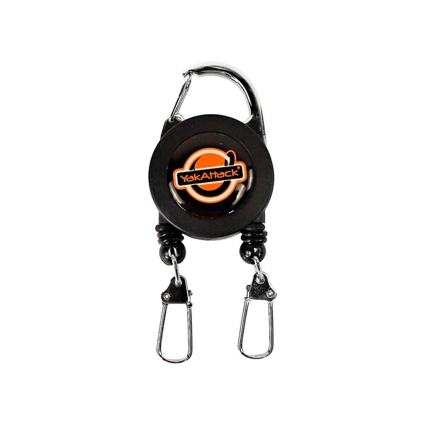 Double Attachment Clip-On RetractorDual 18” Nylon Cord