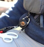 Yak-Attack Double Attachment Clip-On RetractorDual 18” Nylon Cord