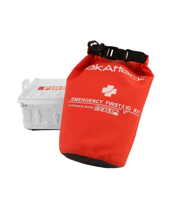 Yak-Attack Reel Essentials First Aid Kit With Dry Bag TracPak And Quick Release Base