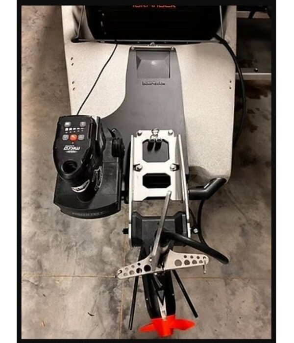 BooneDox PA Motor/Power Pole Combo Mount