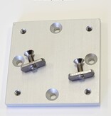 Fishing Specialties Sub Plate With T Nuts For Kayak Rails