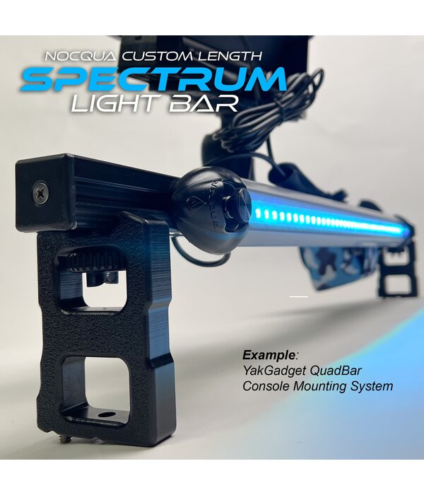 Nocqua Custom Length Spectrum Light Bar + Power Pack