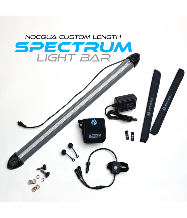 Nocqua Custom Length Spectrum Light Bar + Power Pack