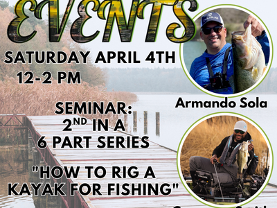 Kayak Fishing Part 2 of 6  "How to Rig a Kayak for Fishing"