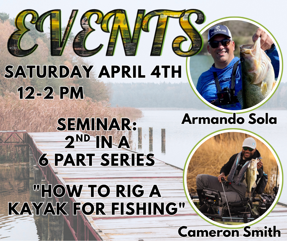 Kayak Fishing Part 2 of 6  "How to Rig a Kayak for Fishing"