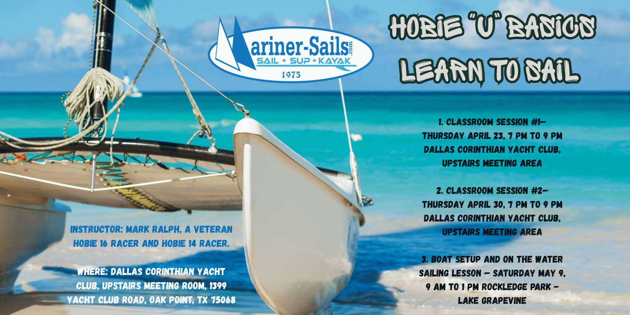 Hobie University - Free Hobie Sailing Lessons