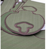 PA 12 Deck Pad Kit Interior Green/Espresso