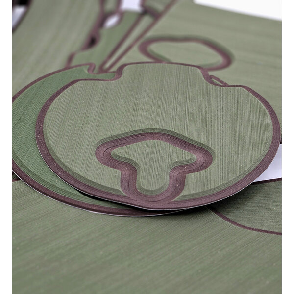 PA 12 Deck Pad Kit Interior Green/Espresso