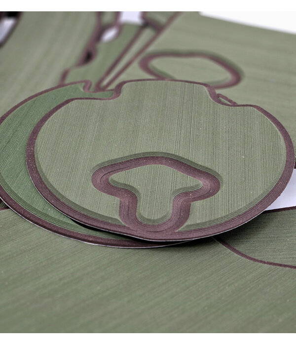 PA 12 Deck Pad Kit Interior Green/Espresso