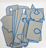 PA 12 Deck Pad Kit Interior Titanium/Blue