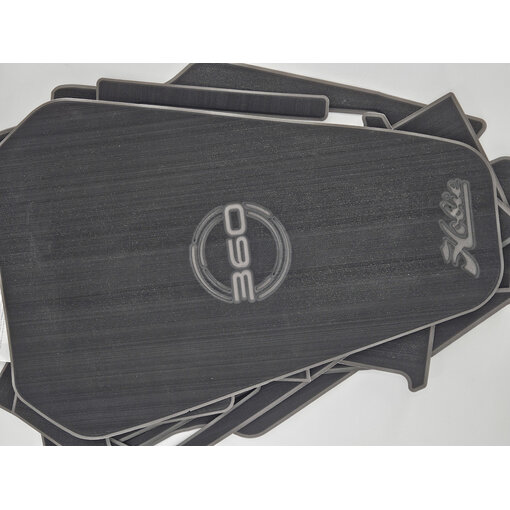 PA 14 360 Deck Pad Kit Complete Black/Grey