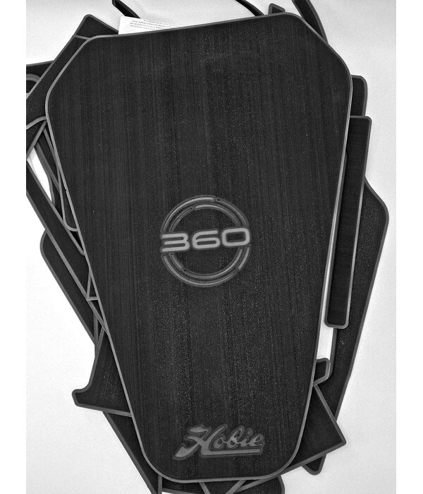 PA 14 360 Deck Pad Kit Complete Black/Grey