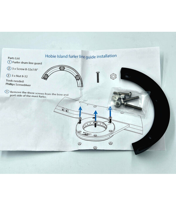 Island Furler Line Guide Kit