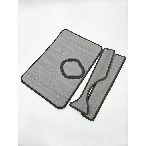 Mat Compass Rectangular Hatch Pad Grey