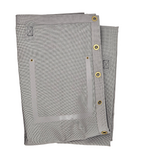Wave Club Trampoline Grey Mesh Port (Left Side)