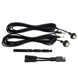 YakPower Super Bright LED Button Light Kit