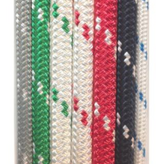 Line ULS Yacht Braid 7/16" White With Green Fleck